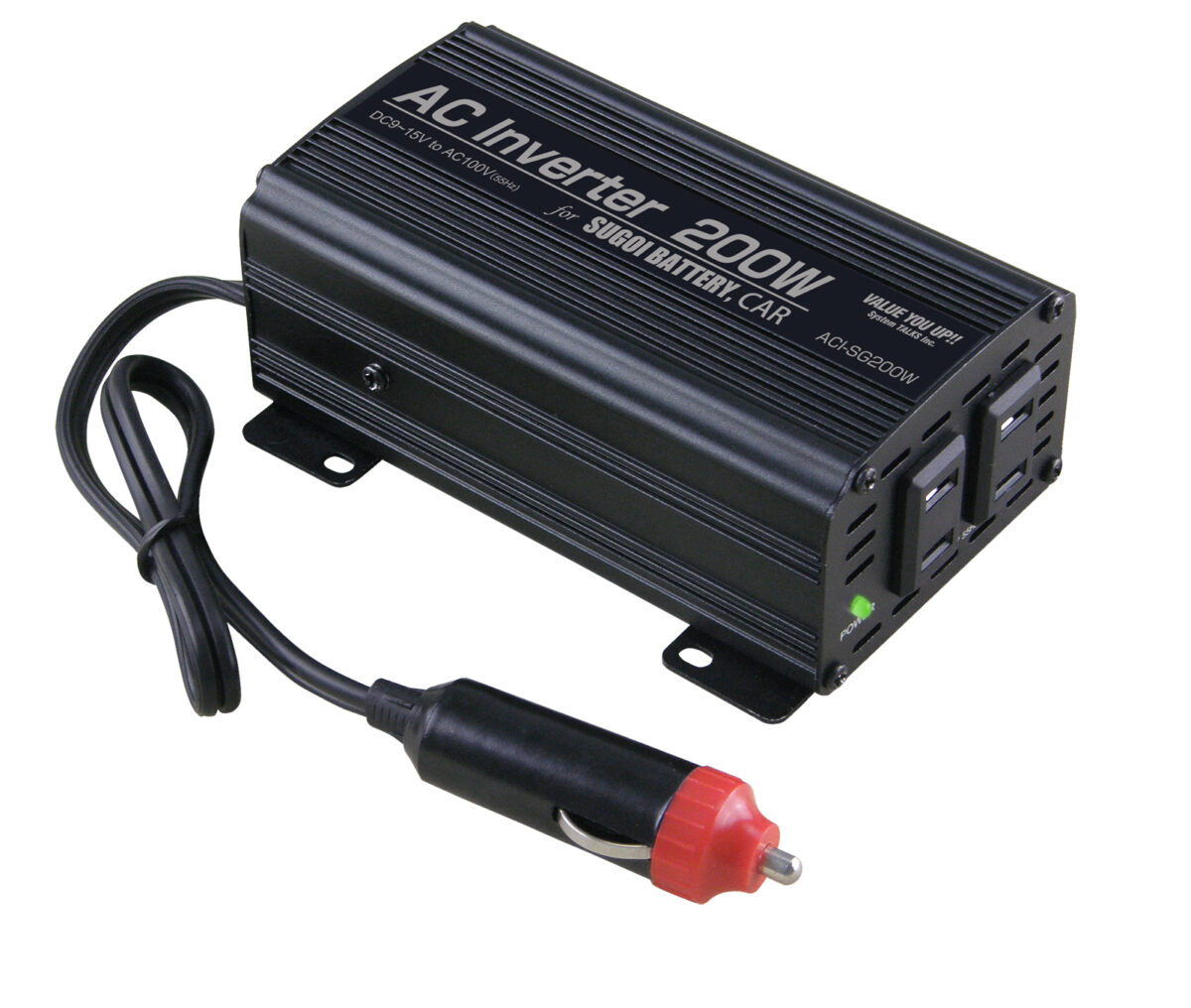 SUGOI INVERTER (スゴイ・インバーター） 200W 新登場 世界唯一
