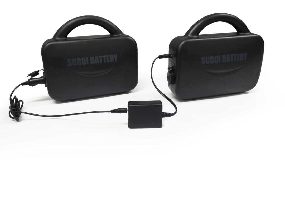 バッテリーからバッテリーに充電できる連結アダプターを新発売